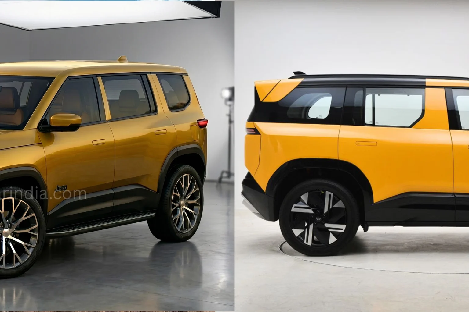 New Jeep SUV Based on Tata Sierra Platform